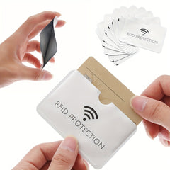 10pcs RFID Blocking Wallet Credit Card Case