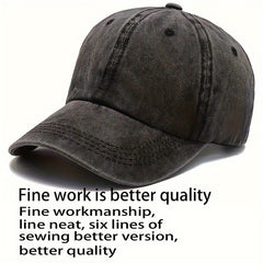 Distressed Dad Hat Outdoor Sun Hat Baseball Cap