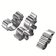 3pcs Unicorn Cookie Cutters Stainless Steel Candy Mold Baking Tools