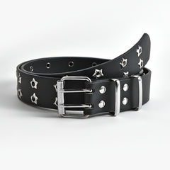 Star Eyelet Belt For Women Men Unisex Party Belt