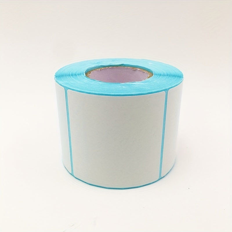 Waterproof Heat-Proof Square Label Paper 80mm QR Code Sticker