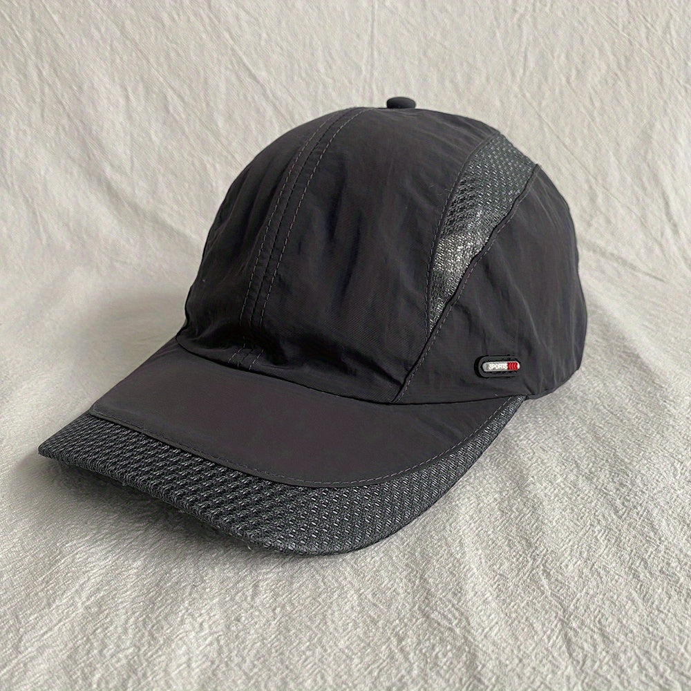 Quick Drying Baseball Cap Unisex Lightweight Waterproof Breathable Sports Cap