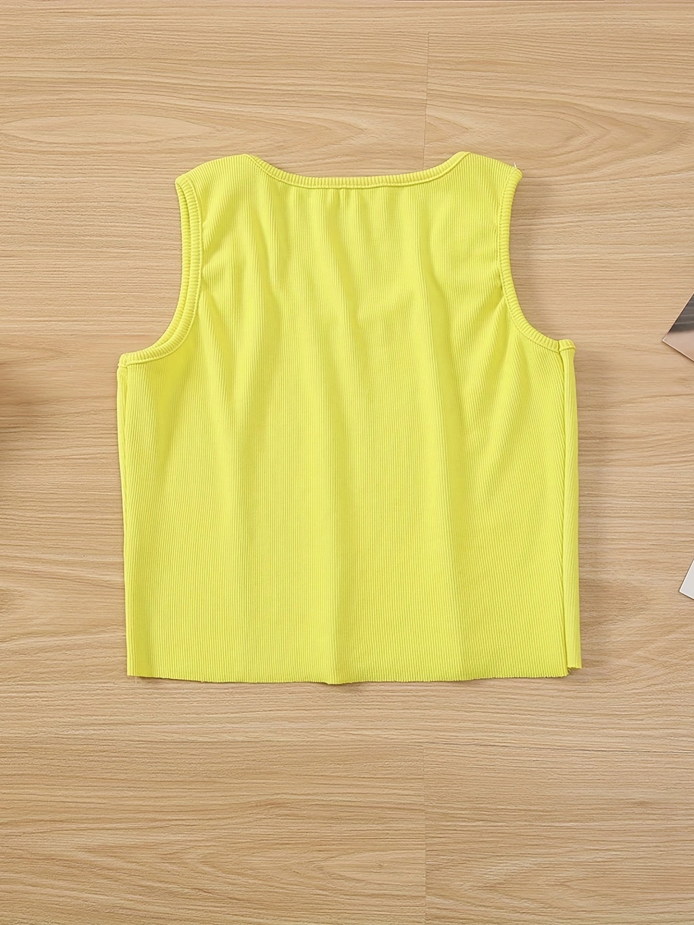 Rhinestone Tank Top Crew Neck Sleeveless Summer Women's Clothing