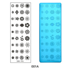 Nail Art Template DIY Stamping Plate Manicure Tool For Women Home Salon