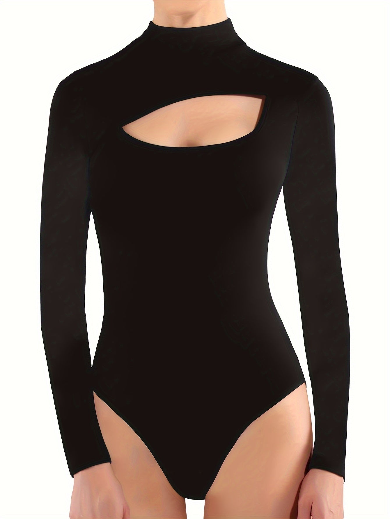 Long Sleeve Shaping Bodysuit Tummy Control Butt Lifting Body Shaper