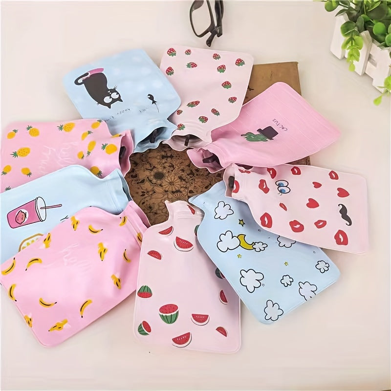 PVC Pearlescent Small Hot Water Bag Mini Hand Warmer Bag