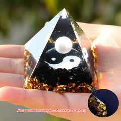 Amethyst Natural Crystals Orgone Pyramid Healing Reiki Chakra Energy Meditation
