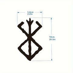 Berserk Of Sacrifice Die Cut Decal Self Adhesive Vinyl Bumper Sticker