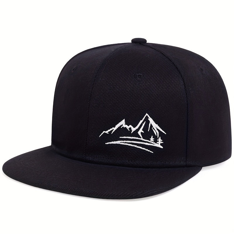Mountain Embroidery Baseball Cap Snapback Hat Hip Hop Dad Hats