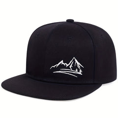 Mountain Embroidery Baseball Cap Snapback Hat Hip Hop Dad Hats