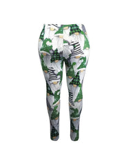  Dwarf Print Stretch Legging Medium Skinny Legging