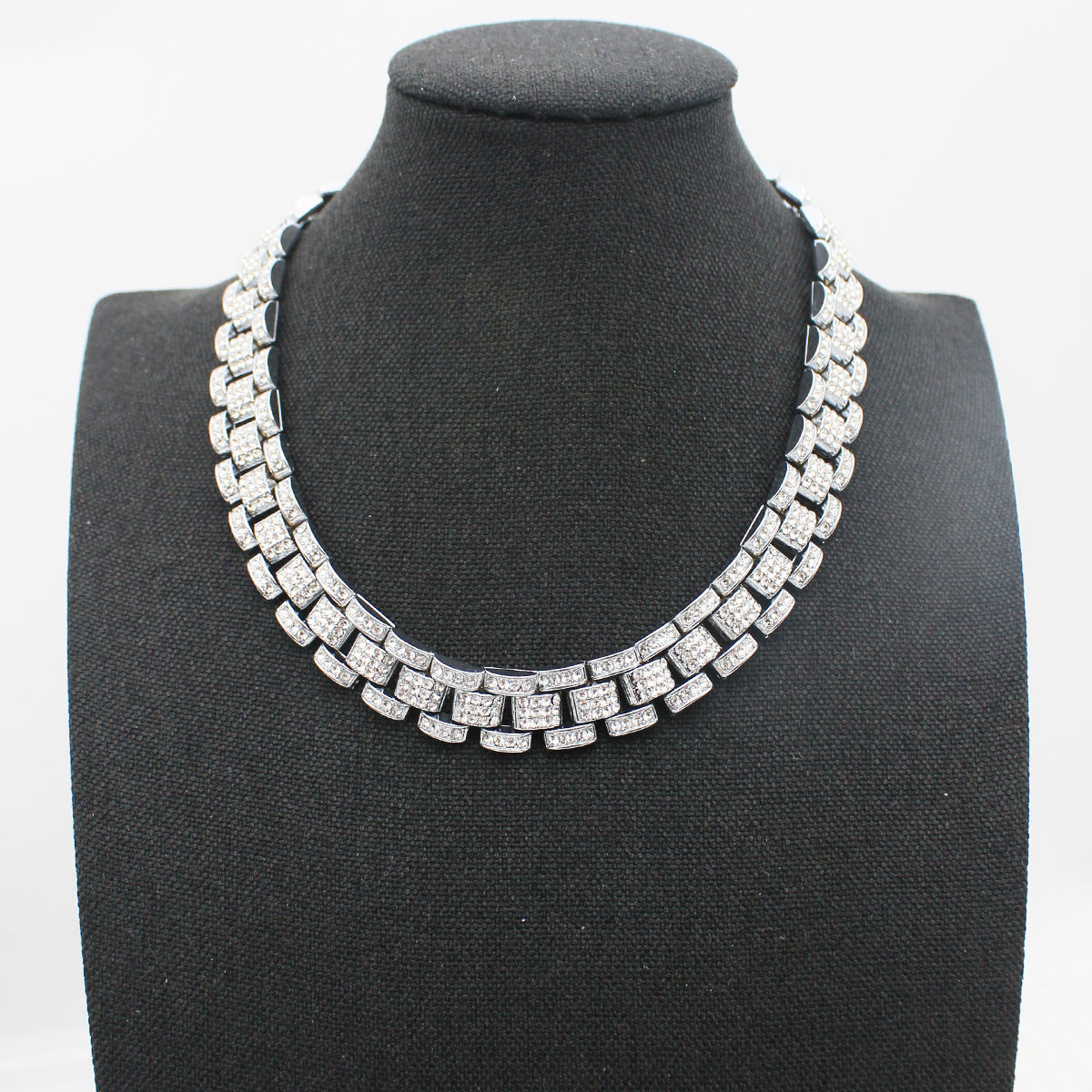 Hip Hop Cuban Link Chain Bracelet Men Necklace Jewelry