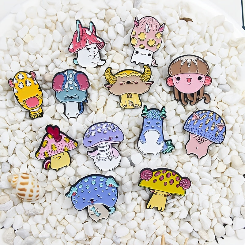 Cute 12 Zodiac Animal Cartoon Brooch