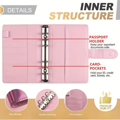 A6 Budget Binder with Cash Envelopes & Budget Sheets