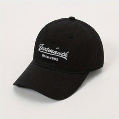 Letter Embroidery Baseball Cap Cotton Sun Hat Lightweight Adjustable Dad Hats
