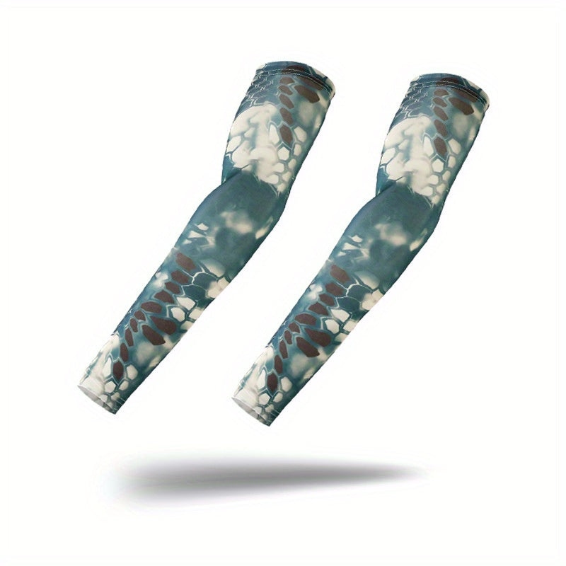 Camouflage Arm Guard Ice Sleeves Outdoor Cycling Arm Protection