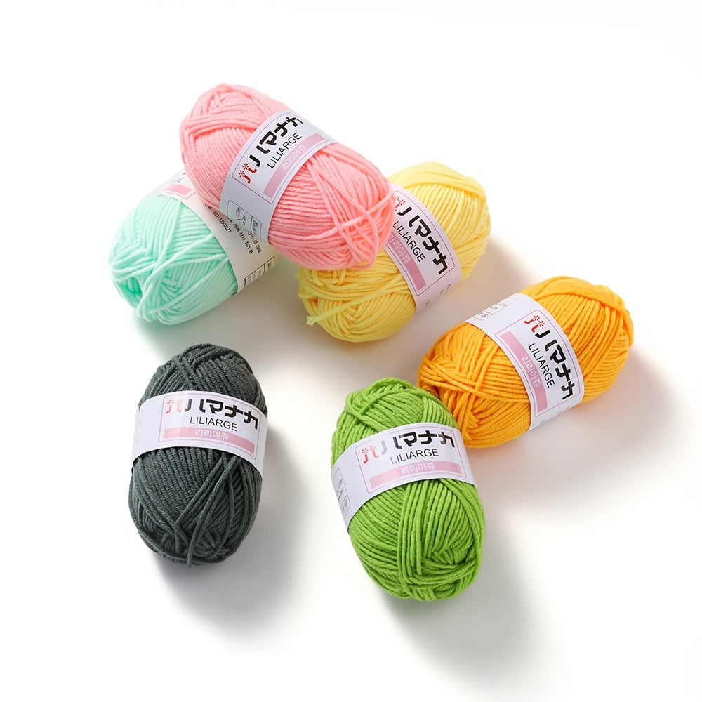 Soft Cotton Knitting Wool Yarn Thick Yarn Fiber Velvet Yarn For DIY Sweater
