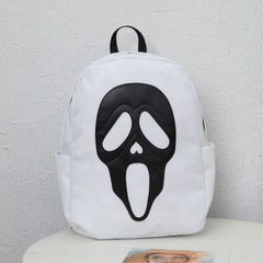 Ghost Skull Backpack Funny Halloween Party Daypack Travel Schoolbag
