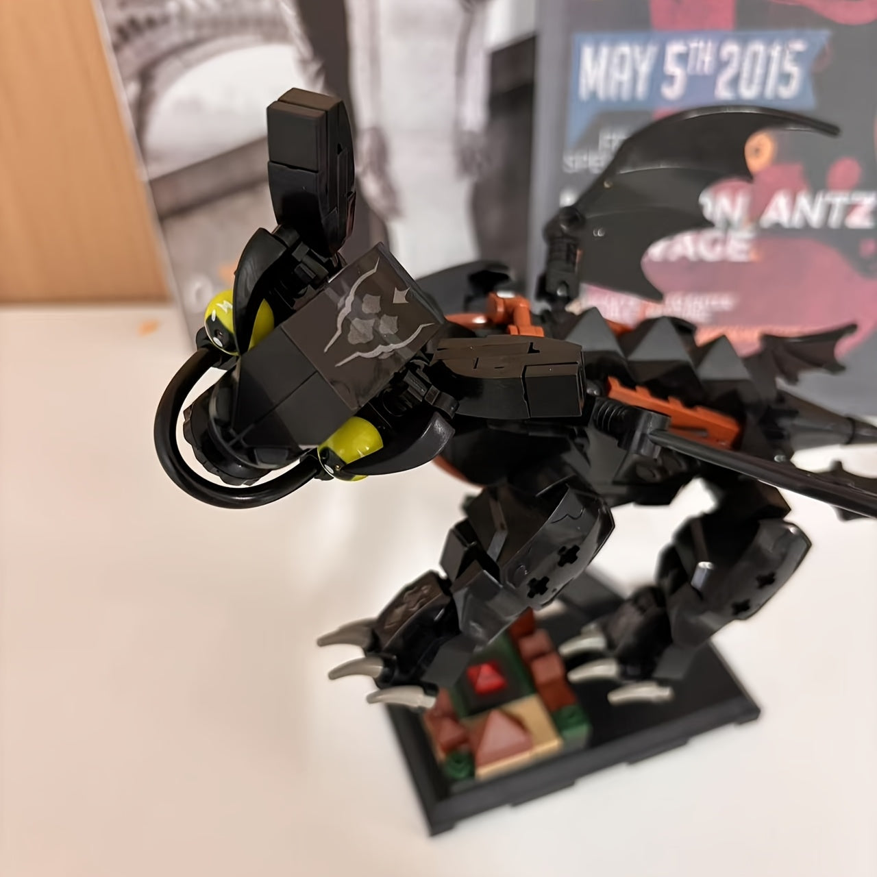 Dark Dragon Building Blocks Set - Ideal Gift for Adults