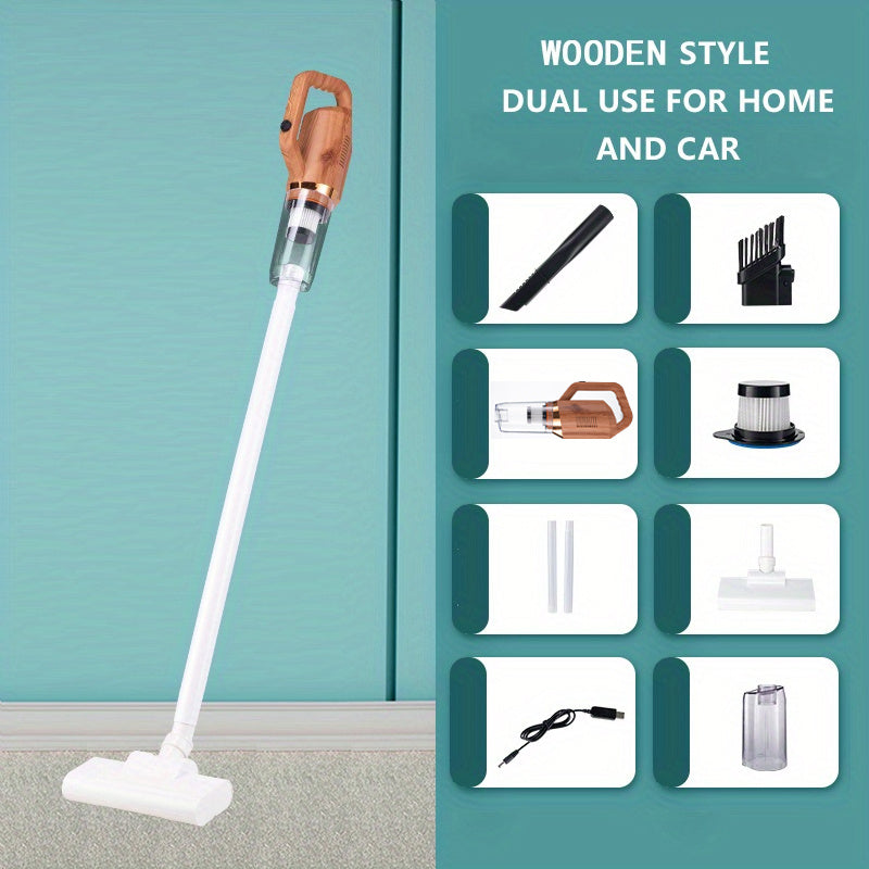Strong Suction Wireless Handheld Vacuum Cleaner - Home & Car Dual Use