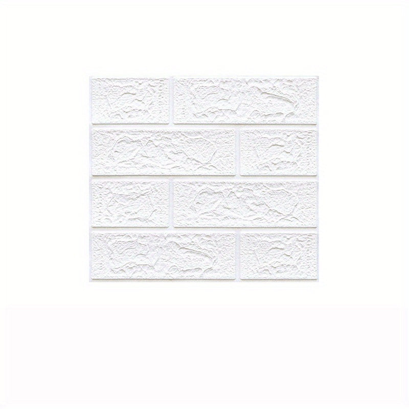 10pcs 3D Wall Stickers Self Adhesive Waterproof for Living Room Bathroom Kitchen