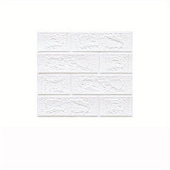 10pcs 3D Wall Stickers Self Adhesive Waterproof for Living Room Bathroom Kitchen