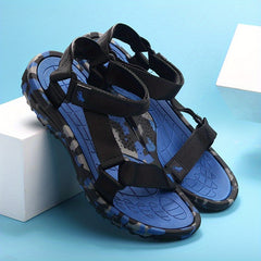 Men's Strap Sandals Camo Sole Casual Walking Slippers