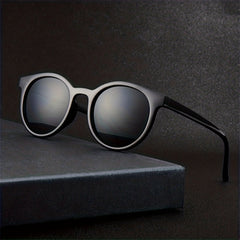 Retro Round Sunglasses Women Classic Vintage Driving Sun Glasses