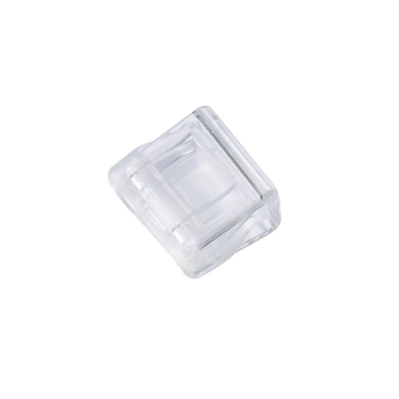 6Pcs Small Transparent Clam Clip Binder Clips