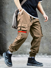 Men's Long Pants with Pockets for Work & Mountaineering