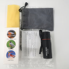 High Power Monocular Telescope for Outdoor Viewing