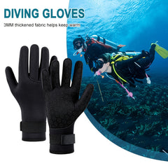 3mm Neoprene Diving Gloves Anti-skid Wetsuit Mittens