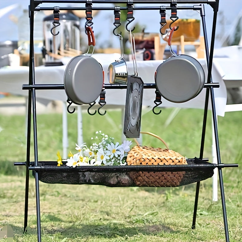 Camping Lantern Stand Outdoor Lantern Hanger Lightweight Cookware Hanging Rack