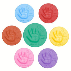 50G Newborn Print Mud Baby Hand Print Mud For 0-3 Years Old Kids