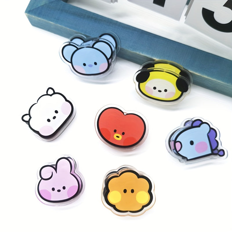 Cartoon Animal Bilayer Clip For Notebook Ticket