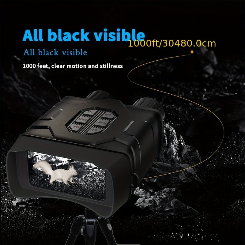 Night Vision Binoculars 10x Digital Zoom 5k Ultra Hd Low Light Infrared 800m Lar