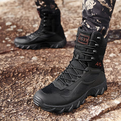Men's Hiking Boots Wear-Resistant Non-Slip Comfortable Outdoor Shoes