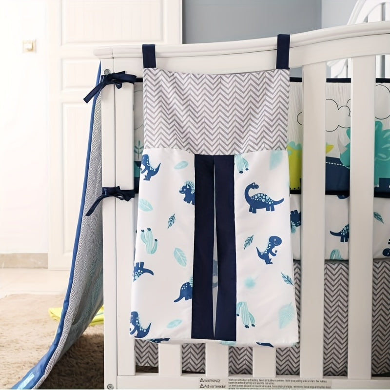 Embroidered Baby Diaper Bag with Cute Designs