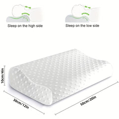 Memory Foam Pillow Neck Pillows For improve Sleep, Neck Contoured Support Pillow