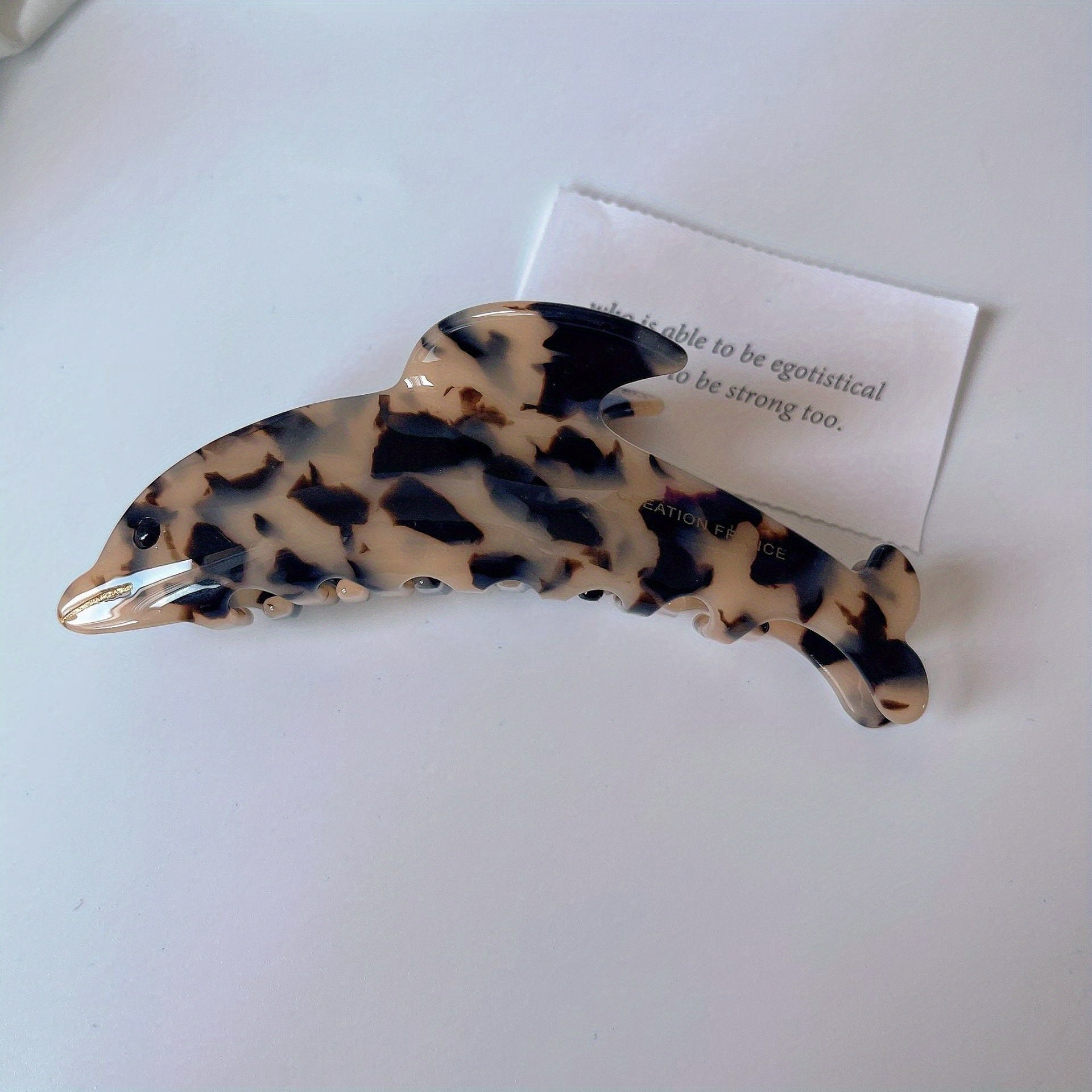 Cartoon Dolphin Shark Claw Clip for Girls, Hair Accessory