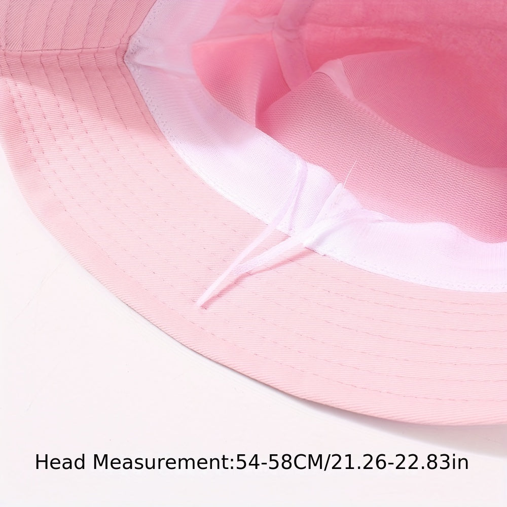 Cartoon Print Bucket Hat Sunscreen Beach Hats For Women & Men