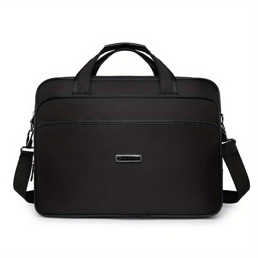Men's Laptop Bag Briefcase Diagonal Bag Large Capacity Wear-resistant Waterproof