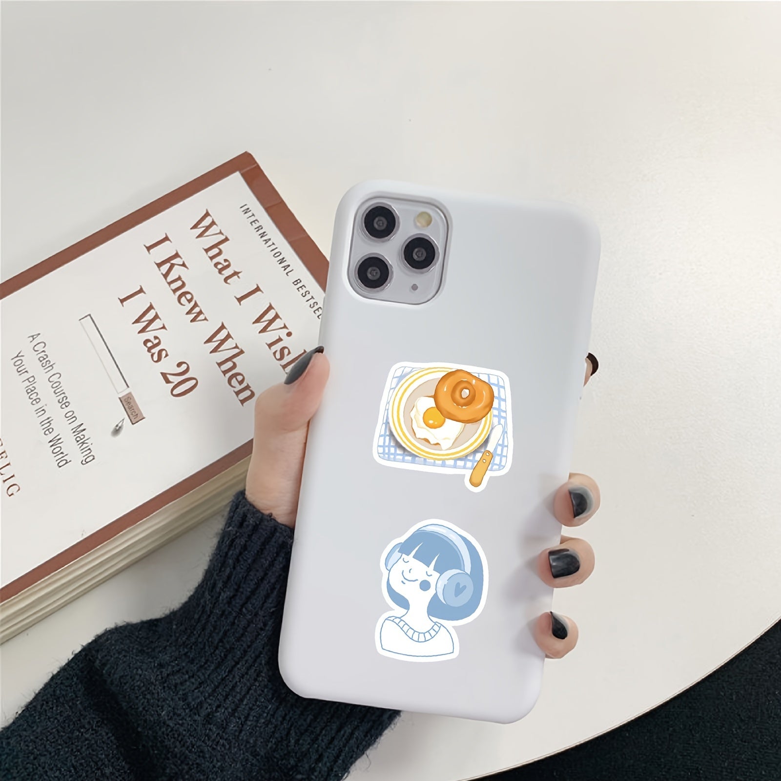 61pcs Fresh Creative Series Stickers DIY Waterproof Stickers