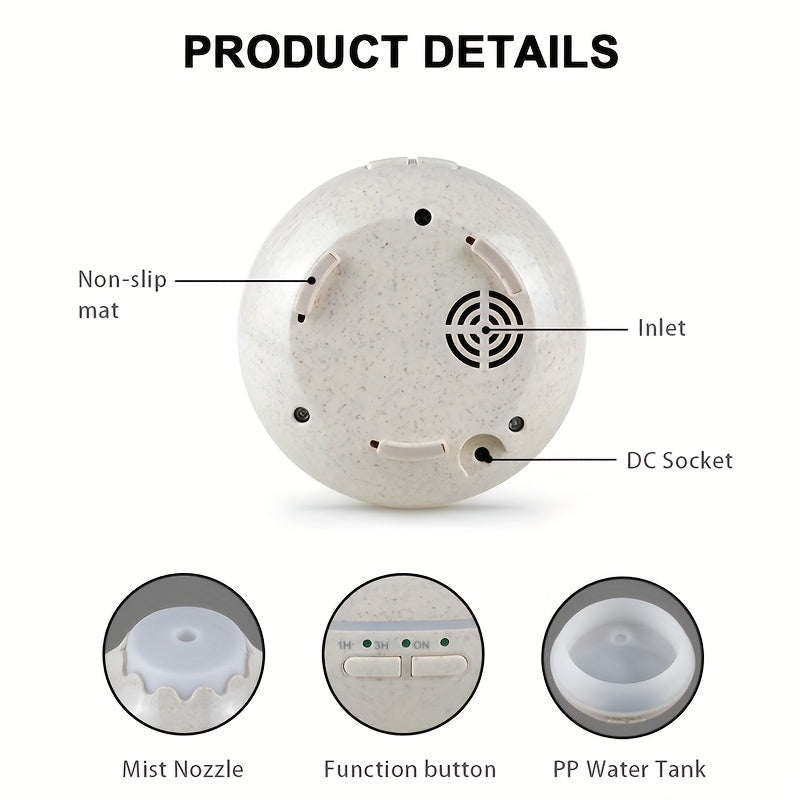USB Aromatherapy Humidifier Cold Mist Diffuser