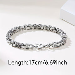 Men's Stainless Steel Chain Bracelet