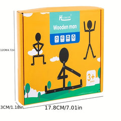 24pcs Matching Puzzle Game Wooden Toys for Sports Loving Kids