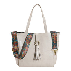 Vintage Bohemian Tote Bag Retro Handbag & Shoulder Purse