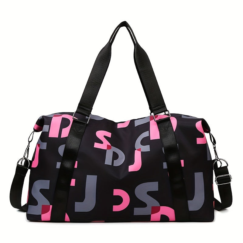 Women's Large Capacity Duffel Bag with Wet/Dry Separation