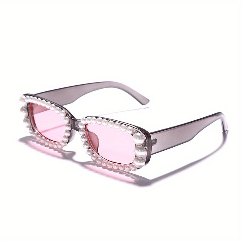 Y2K Rectangle Sunglasses Jelly Anti Glare Glasses UV400