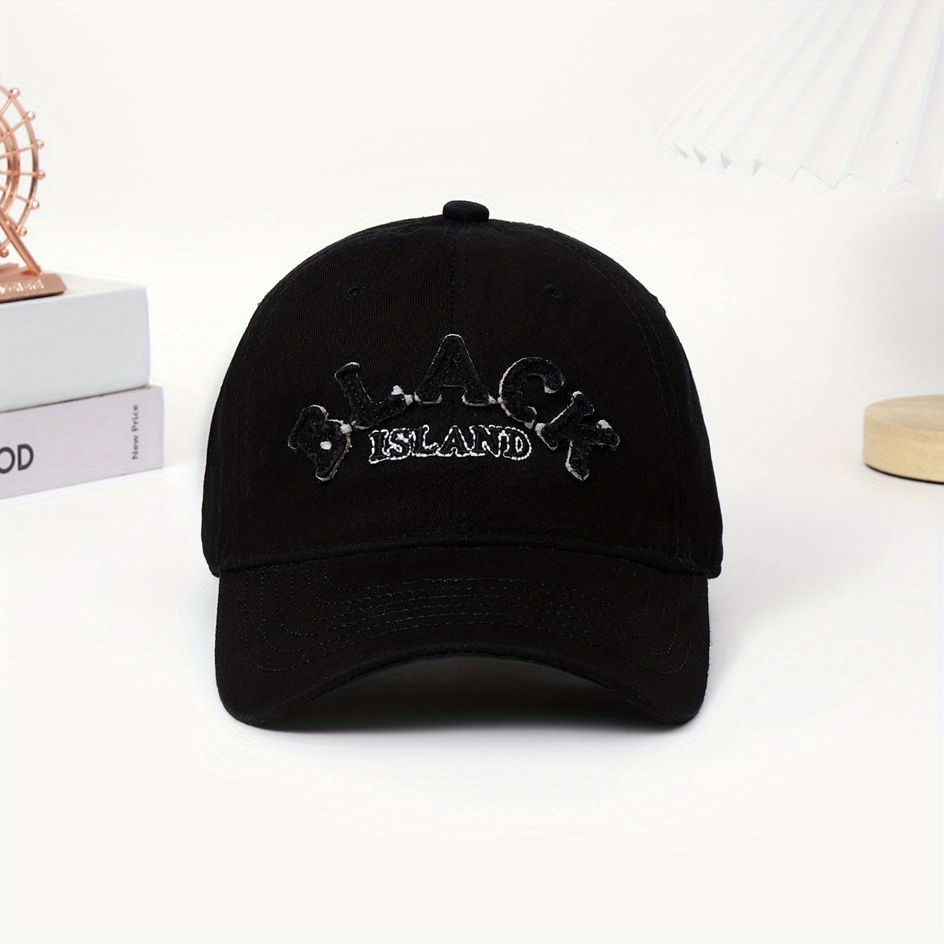 Retro Washed Letters Embroidery Baseball Cap